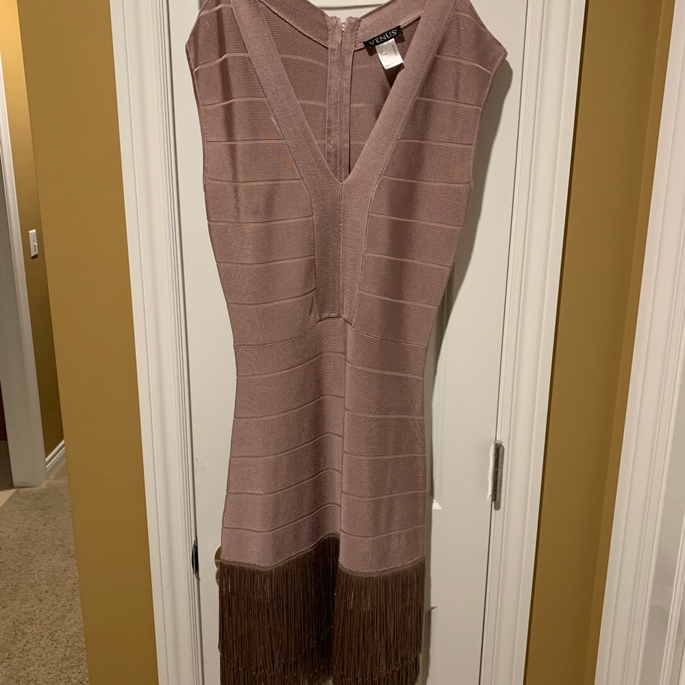 Pink Venus “flapper” dress • size 4 • gently used